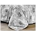 Copripiumino Sacco Piumone 100% Cotone Made In Italy Disegno Nebula Singolo Grigio - Foto miniatura 2