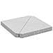 Piastre Per Parasole 2 Pz In Granito Triangolare 14 Kg Grigio - Foto miniatura 2