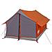 Tenda da Campeggio 2 Persone Grigio e Arancione Impermeabile - Foto miniatura 6