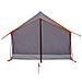 Tenda da Campeggio 2 Persone Grigio e Arancione Impermeabile - Foto miniatura 9