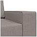 Divano Letto 2-in-1 Tortora 245x150x60.5 cm Tessuto - Foto miniatura 8