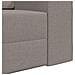 Divano Letto 2-in-1 Tortora 245x150x60.5 cm Tessuto - Foto miniatura 9