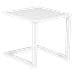 Tavolino Barbados In Alluminio Bianco - Foto miniatura 1
