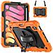 Custodia Per Ipad Mini 6 8.3"" Con Supporto E Tracolla Arancione - Foto miniatura 1