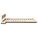 Struttura del letto Marrone 150 x 200 cm legno - Foto miniatura 6