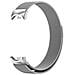 Cinturino Magnetico In Metallo Compatibile Con Xiaomi Band 8/9/10 - Stile Ufficiale Silver - Foto miniatura 1