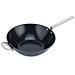 Wok Antiaderente Space 32 Cm Per Cucina Salutare Manico Pieghevole Coperchio Regolabile Superficie Antiaderente Adatto Per Tutti I Piani Di Cottura - Foto miniatura 2