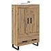 Credenza con cassetto Rovere artigianale 69,5 x 31 x 115 cm - Foto miniatura 3
