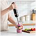 Frullatore A Immersione 600w Con Lama In Acciaio Inossidabile E Manico Ergonomico, Nero - Foto miniatura 4
