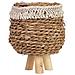 Fioriera In Corda Con Gambe 16x16x14h Cm - Foto miniatura 2