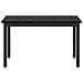 panchina Rovere Nero 80 x 35 x 45 cm Legno multistrato - Foto miniatura 5