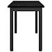 panchina Rovere Nero 80 x 35 x 45 cm Legno multistrato - Foto miniatura 6