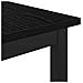 panchina Rovere Nero 80 x 35 x 45 cm Legno multistrato - Foto miniatura 7