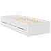 Struttura del letto Bianco 75 x 190 cm Legno Ingegnerizzato - Foto miniatura 6
