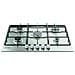 Indesit THP 752 IX/I 1 piano gas inox 75cm 5 fuochi griglie smaltate Made in Italy, Acciaio inox, Da incasso, 75 cm, Gas, Acciaio inox, 5 Fornello(i) - Foto miniatura 3