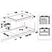 Indesit THP 752 IX/I 1 piano gas inox 75cm 5 fuochi griglie smaltate Made in Italy, Acciaio inox, Da incasso, 75 cm, Gas, Acciaio inox, 5 Fornello(i) - Foto miniatura 4