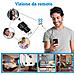 Caricatore Usb Con Telecamera Wi-fi 4k / 1080p - Telecamera Con Visione Notturna, Microfono, Controllo App E Notifiche Movimento - Sorveglianza Per Casa E Ufficio - Foto miniatura 3