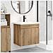 Mobile bagno con rubinetto Rovere Artigianale 61 x 40 x 74,5 cm - Foto miniatura 2