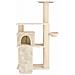 Albero per gatti con pali per graffiare in sisal Crema 173 cm - Foto miniatura 4