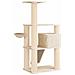 Albero per gatti con pali per graffiare in sisal Crema 173 cm - Foto miniatura 6