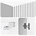 Set di armadi 2 pcs Bianco Lucido Legno ingegnerizzato - Foto miniatura 7