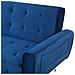 Divano Letto In Velluto Blu Scuro Selnes - Foto miniatura 20
