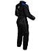 Tuta Cerata Impermeabile Completo Anti Pioggia Moto Scooter Antiacqua Blu S - Foto miniatura 2