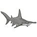 Schleich Wild Life 14835 Action Figure Giocattolo (schleich Wild Life Hammerhead Shark Toy Figure [14835]) - Foto miniatura 1