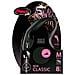 Guinzaglio Avvolgibile Per Cani Flexi Classic Medium Corda 8mt Nero - Foto miniatura 4