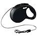 Guinzaglio Avvolgibile Per Cani Flexi Classic Medium Corda 8mt Nero - Foto miniatura 1