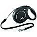 Guinzaglio Avvolgibile Per Cani Flexi Classic Medium Corda 8mt Nero - Foto miniatura 5