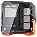 Case Blazer Midi Tower ATX, CEB, micro ATX, Mini-ITX 2 Porte USB 3.2 Colore Nero / Arancione (Finestrato) - Foto miniatura 5