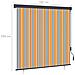 Tenda A Rullo Per Esterni 160x250 Cm Blu E Gialla - Foto miniatura 8