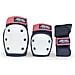 Heavy Duty Skateboard Pad Set Blue /pink - Large - Foto miniatura 1