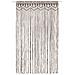 Tenda Macramè Grigio Talpa 140x240 Cm In Cotone - Foto miniatura 2