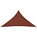 Parasole a Vela in Tessuto Oxford Triangolare 5x7x7m Terracotta - Foto miniatura 3