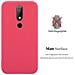 Custodia Compatibile Con Nokia X6 / Nokia 6.1 Plus In Candy Rosso - Coperchio Protettivo In Silicone Tpu Flessibile - Foto miniatura 3