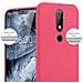 Custodia Compatibile Con Nokia X6 / Nokia 6.1 Plus In Candy Rosso - Coperchio Protettivo In Silicone Tpu Flessibile - Foto miniatura 6