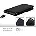Custodia Compatibile Con Samsung Galaxy A21s In Nero Di Notte - Coperchio Protettivo In Design Flip Con Chiusura Magnetica - Foto miniatura 3