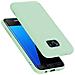Custodia Compatibile Con Samsung Galaxy S7 Edge In Liquid Verde Chiaro - Coperchio Protettivo In Silicone Tpu Flessibile - Foto miniatura 1