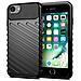Thunder Custodia Tpu Silicone Cover Case Per Apple Iphone 7 - 8 - Se (2020) - Se (2022) Bla - Foto miniatura 1