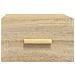Comodino A Muro Rovere Sonoma 35x35x20 Cm - Foto miniatura 4