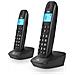 AIR PRO DÚO Telefono analogico Identificatore di chiamata Nero - Foto miniatura 2