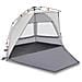 Tenda Da Spiaggia 2 Persone Grigio Rilascio Rapido Impermeabile - Foto miniatura 1