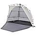 Tenda Da Spiaggia 2 Persone Grigio Rilascio Rapido Impermeabile - Foto miniatura 8