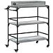 Carrello Cucina Grigio Sonoma 81,5x41x92,5 Cm Legno Multistrato - Foto miniatura 1
