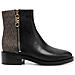 Regan Flat Bootie Stivaletti Pelle Di Mucca Scarpe Donna Nero Eu 36, 40f3rgme6l-007 - Foto miniatura 2