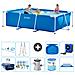 Piscina Fuori Terra - Rettangolo - 300x200x75 Cm - Blu - Include Accessori Coordinati A237 - Foto miniatura 1