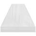Lusso Casadino -  Scaffali A Parete 2 Pz Bianco Lucido 120x23,5x3,8 Cm In Mdf - Foto miniatura 4