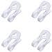 Molle Per Asciugare Trapunte /vestiti Multiuso - Set Da 4 White - Foto miniatura 1